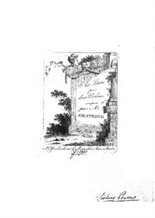 Sechs Konzertduos für zwei Violinen, Op.3 No.1-3: Sechs Konzertduos für zwei Violinen by Niccolò Mestrino