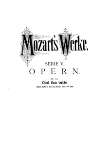 Ouvertüre: Vollpartitur by Wolfgang Amadeus Mozart
