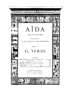 Vollständiger Oper: Klavierauszug mit Singstimmen by Giuseppe Verdi