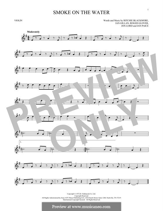 Instrumental version: Für Violine by Ian Gillan, Ian Paice, Jon Lord, Ritchie Blackmore, Roger Glover