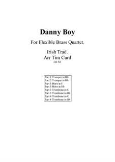 Ensemble version: For flexible brass quartet by folklore