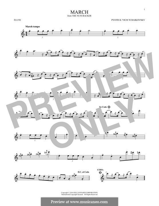Nr.2 Marsch: Für Flöte by Pjotr Tschaikowski