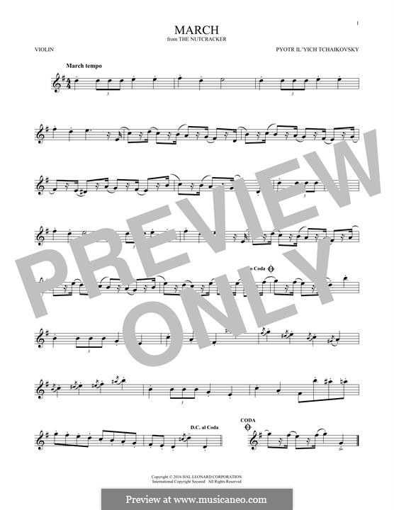 Nr.2 Marsch: Für Violine by Pjotr Tschaikowski