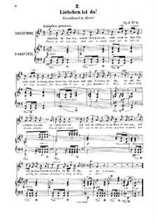 Zwölf Gesänge, Op.5: Nr.2 Liebchen ist da by Robert Franz