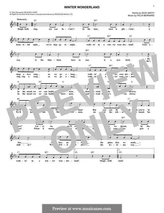 Vocal version: Melodische Linie by Felix Bernard