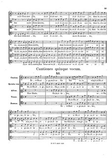 Cantiones quinque vocum: Cantiones quinque vocum by Hans Leo Hassler