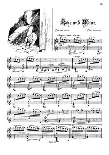 Musikalisches Bilderbuch, Op.41: Katze und Maus by Alexis Holländer