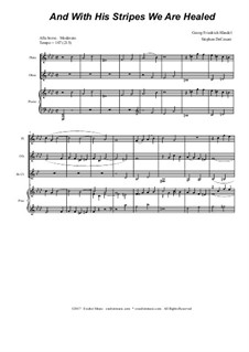 Nr.25 Durch seine Wunden sind wir geheilet: For woodwind quartet by Georg Friedrich Händel