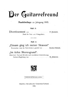 Stücke für Terz- und Prim-Guitarre: Stücke für Terz- und Prim-Guitarre by Pietro Pettoletti