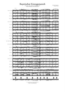 Bayerischer Einzugsmarsch: For symphonic band by musikschmie.de