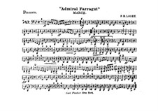 Admiral Farragut: Basset horn part by Frank Hoyt Losey