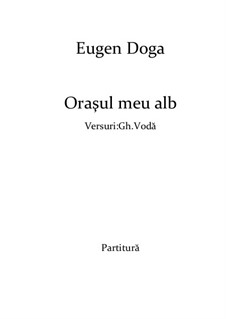 Песня о моём городе: Песня о моём городе by Eugen Doga