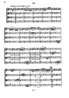 Streichquartett Nr.3 in Es-Dur, Op.91: Teil II by César Cui