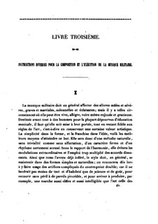 Manuel Général de Musique Militaire à l'Usage des Armees Françaises: Livre III by Jean-Georges Kastner