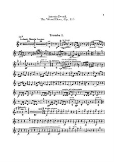 Die Waldtaube, B.198 Op.110: Trompetenstimmen by Antonín Dvořák