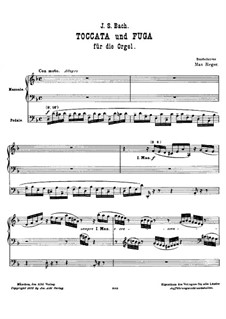 Toccata in d-Moll, BWV 913: Für Orgel by Johann Sebastian Bach