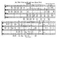 Wär Gott nicht mit uns diese Zeit: Wär Gott nicht mit uns diese Zeit by Balthasar Resinarius