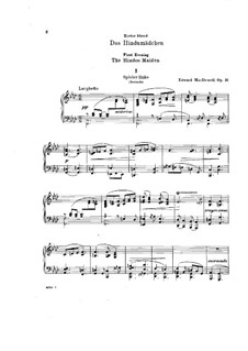 Mondbilder für Klavier, vierhändig, Op.21: Mondbilder für Klavier, vierhändig by Edward MacDowell