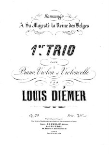Nr.1 in g-Moll: Vollpartitur by Louis Diémer