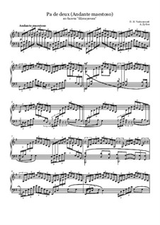 Nr.5 Pas de deux: Für Klavier by Pjotr Tschaikowski