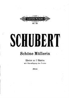 Vollständiger Zyklus: Klavierauszug by Franz Schubert