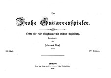 Der Frohe Guitarrenspieler: Heft III by Johannes Wepf