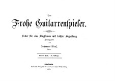 Der Frohe Guitarrenspieler: Heft IV by Johannes Wepf