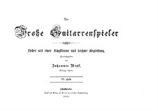Der Frohe Guitarrenspieler: Heft VI by Johannes Wepf