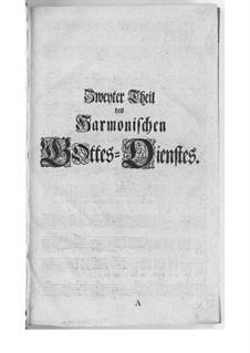 Harmonischer Gottesdienst: Buch II by Georg Philipp Telemann