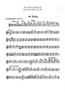 Version B: Klarinettenstimmen by Pjotr Tschaikowski