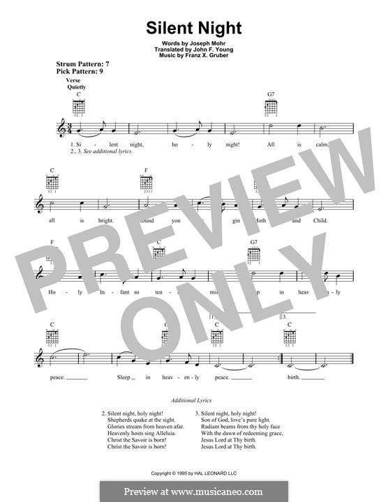 Guitar version: Für einen Interpreten by Franz Xaver Gruber