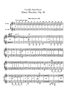 Totentanz, Op.40: Waldhörnerstimmen I, II by Camille Saint-Saëns