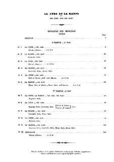 Lyra und Harfe, Op.57: Lyra und Harfe by Camille Saint-Saëns