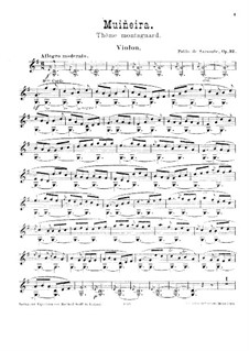 Muiñeira, Op.32: Solostimme by Pablo de Sarasate