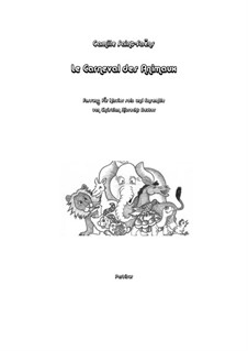 Vollständiger Teile: Für Solo-Klavier und Ensemble by Camille Saint-Saëns