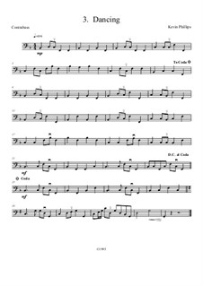 Munchkin Suite: No.3 Dancing - bass part by Kevin Phillips
