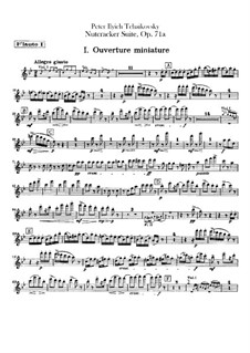 Vollständiger Teile: Flötenstimmen by Pjotr Tschaikowski
