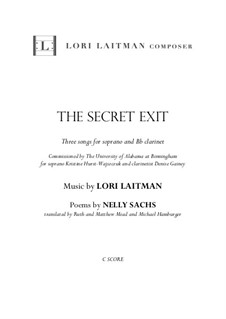 The Secret Exit: The Secret Exit by Lori Laitman