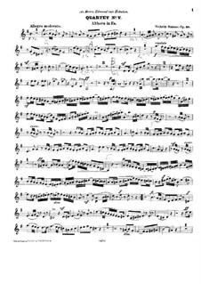 Bläserquartett Nr.5, Op.38: Althornstimme by Emilio Wilhelm Ramsöe