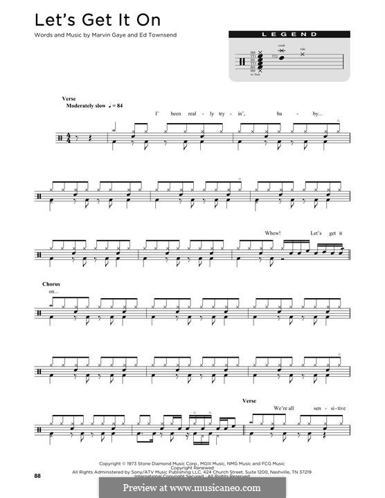Let's Get It on von E. Townsend - Noten auf MusicaNeo