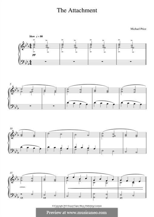 The Attachment: Für Klavier by Michael Price