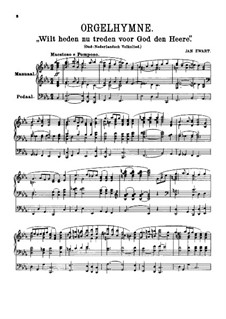 Drie Oud-Hollandsche Lieder für Orgel: Drie Oud-Hollandsche Lieder für Orgel by Jan Zwart