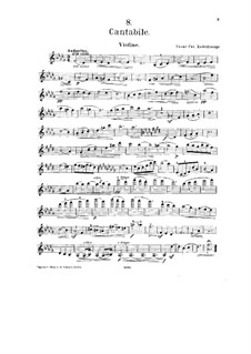 Nr.8 Kantabile: Solostimme by César Cui