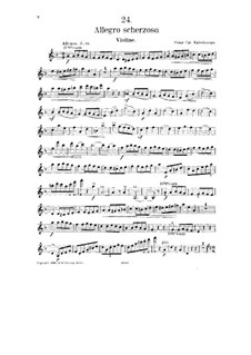Nr.24 Allegro scherzoso: Solostimme by César Cui