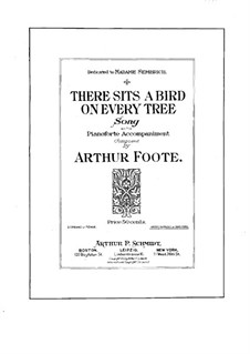 There Sits a Bird on Every Tree: There Sits a Bird on Every Tree by Arthur  Foote