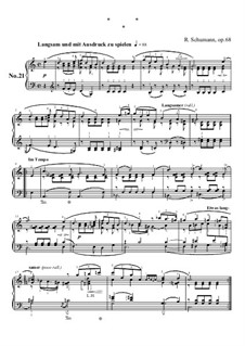 Nr.21: Für Klavier by Robert Schumann