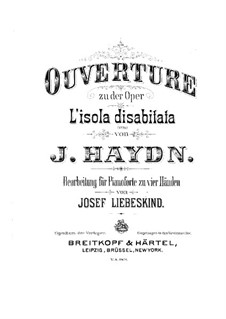 Ouvertüre zu der Oper 'Die unbewohnte Insel': Ouvertüre zu der Oper 'Die unbewohnte Insel' by Joseph Haydn