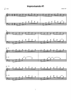 Improvisando No.1: Improvisando No.1 by Albert Podljavsky