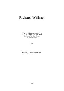 Tanz der Wassernymphen, Op.22: Tanz der Wassernymphen by Richard Willmer
