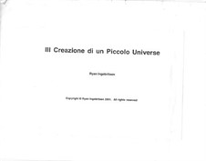 La Creazione Di Un Piccolo Universo: La Creazione Di Un Piccolo Universo by Ryan Ingebritsen